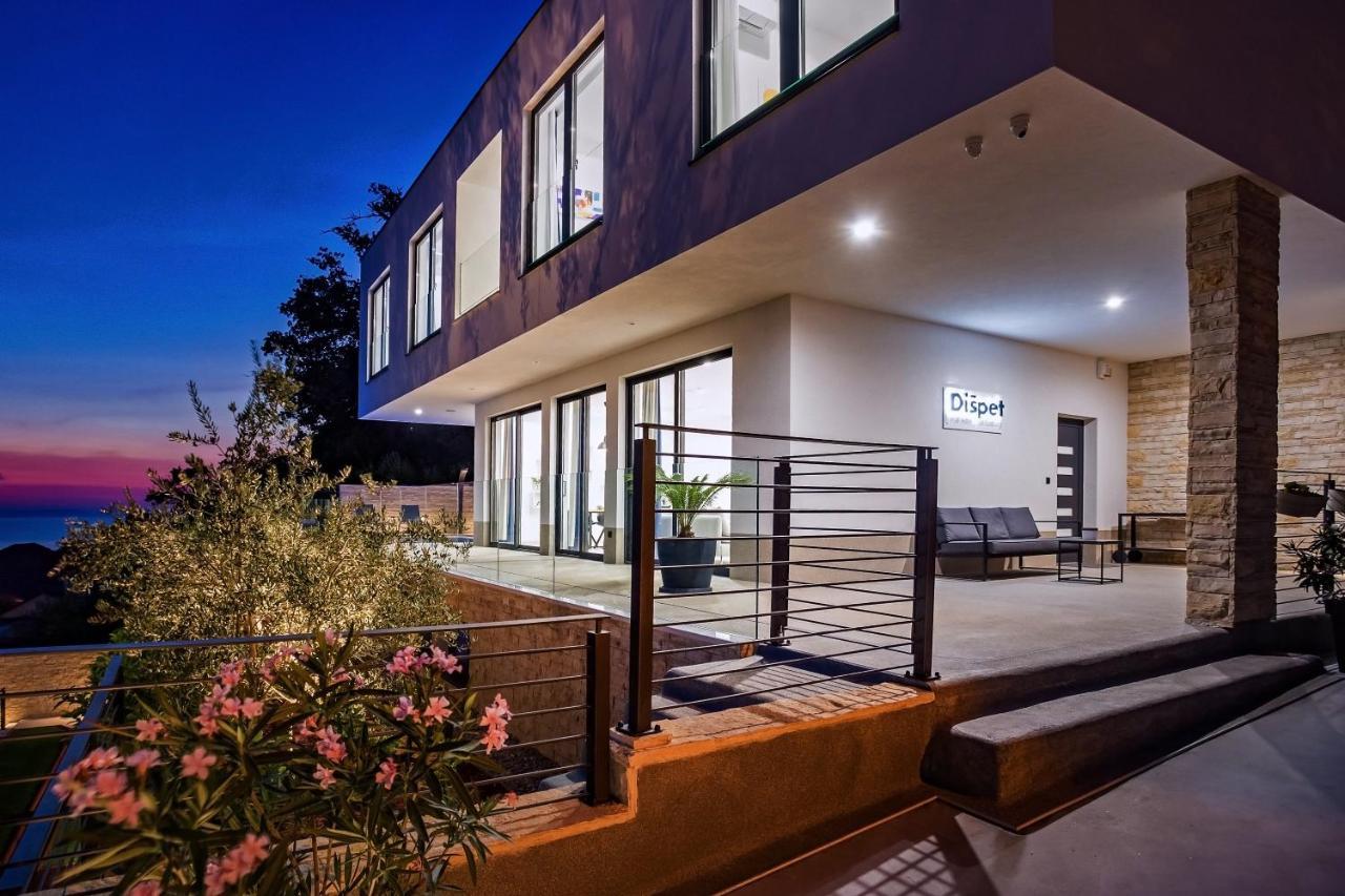 Villa Dispet With Heated Pool, Jacuzzi, Sauna And Cinema Celina Exterior foto